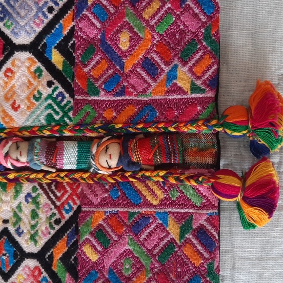 Guatemalan Tipico Worry Doll Bag - Picture 2 of 11